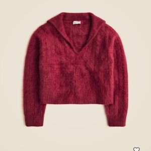 J Crew Johnny Collar v-neck cashmere sweater, NWT